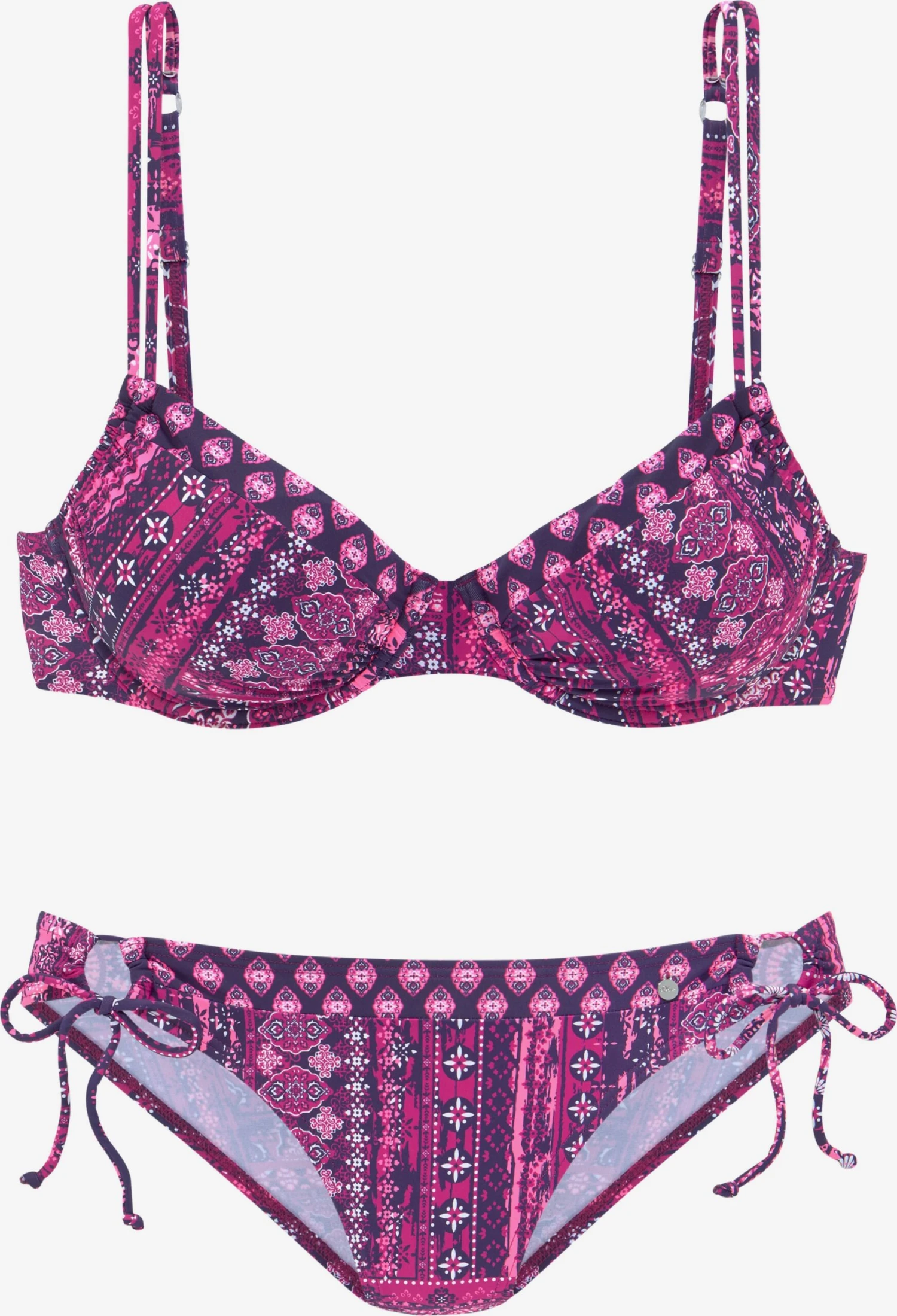 S.Oliver Bøjle-bikinier Minimizer Bikini Kvinder Pink