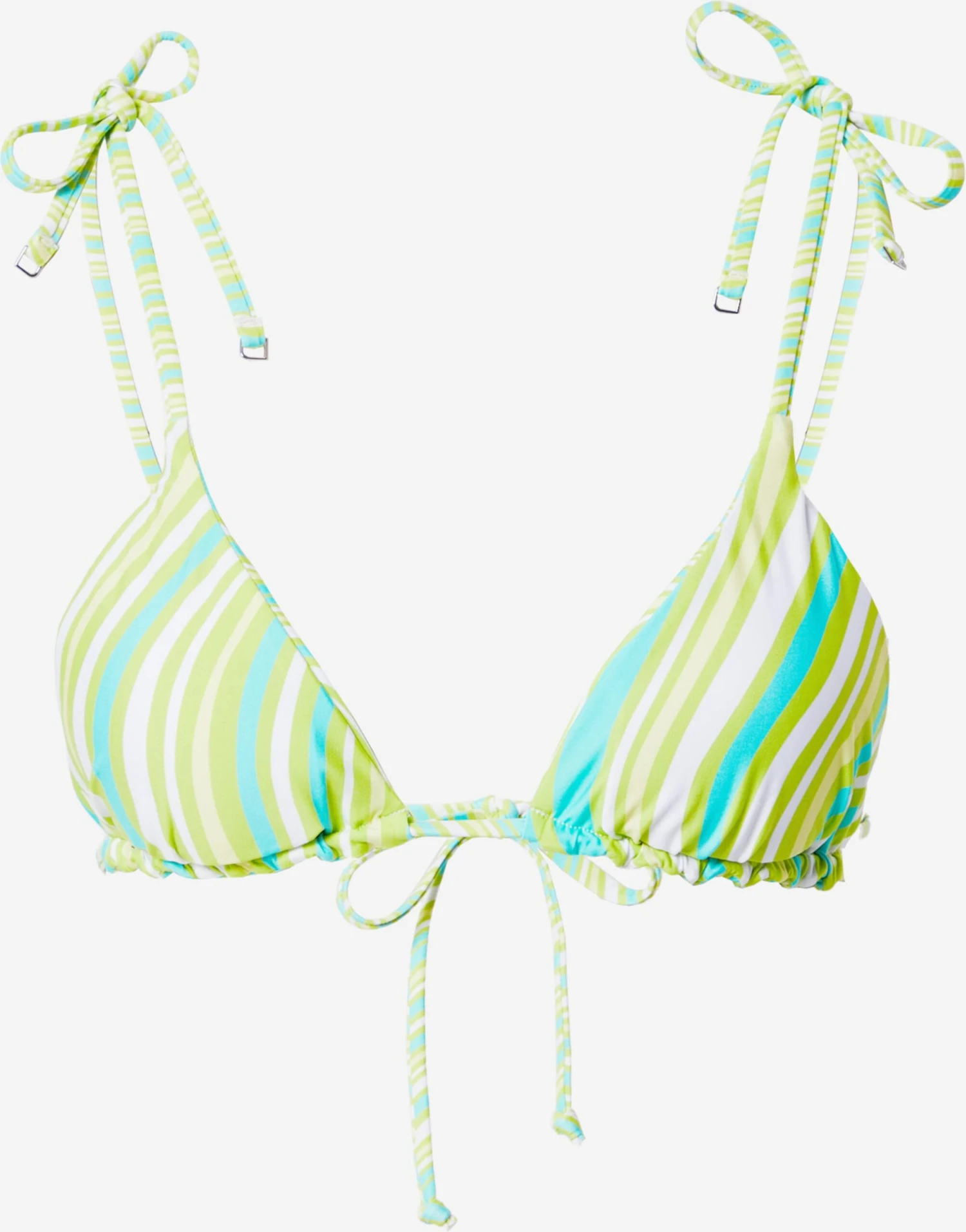 Seafolly Trekants-bikinitoppe Triangel Bikinioverdel Kvinder Grøn / Lime / Mint - Billede 2
