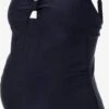 Mamalicious Tankinier Bustier Tankini Kvinder Mørkeblå