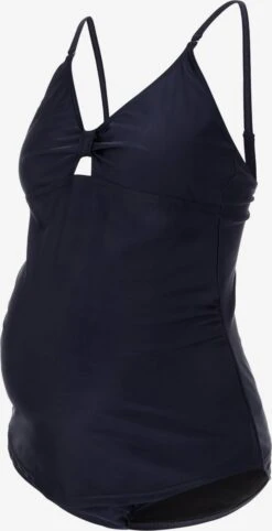 Mamalicious Tankinier Bustier Tankini Kvinder Mørkeblå