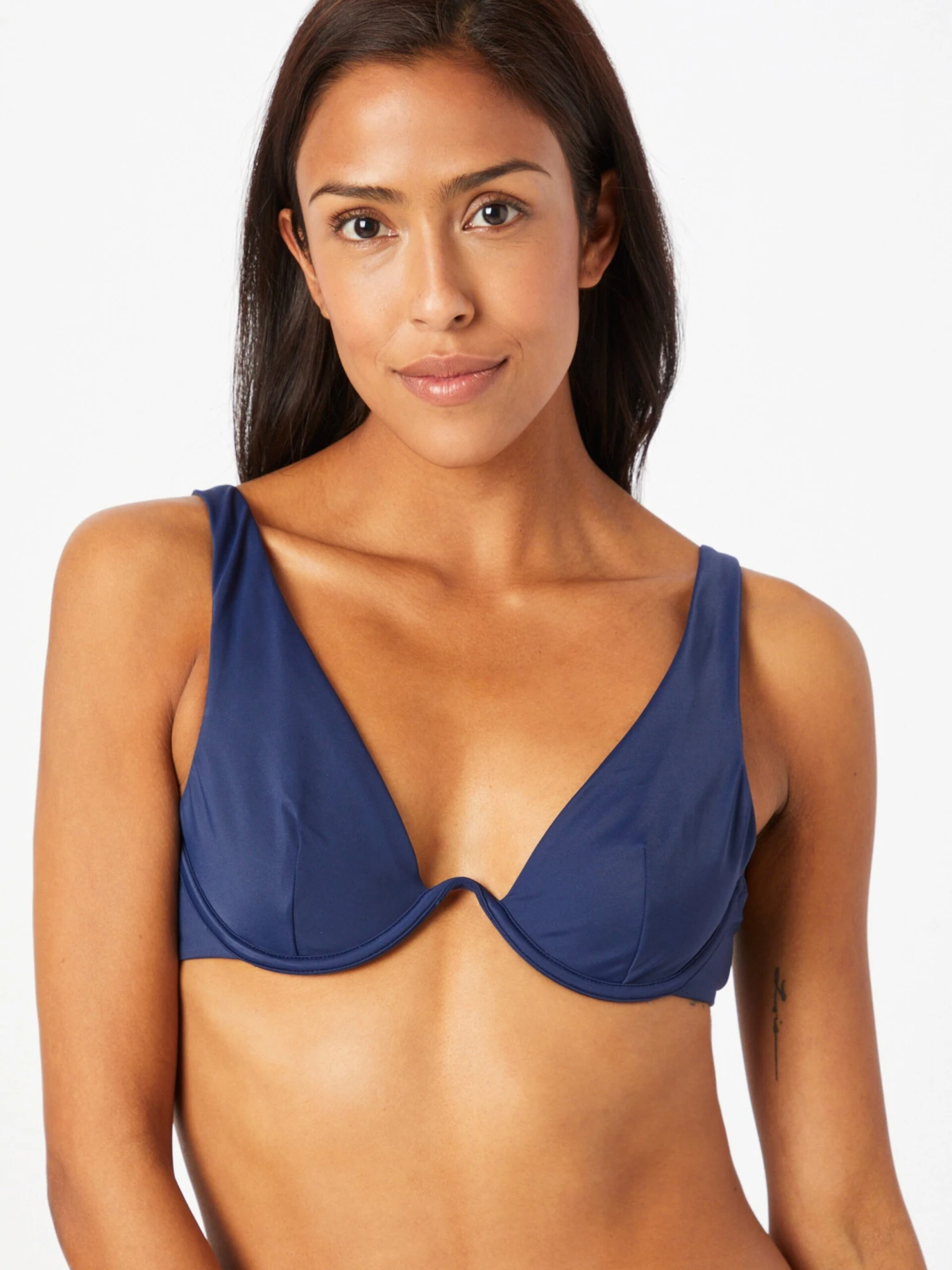 Hunkemöller Bøjle-bikinitoppe Triangel Bikinioverdel Kvinder Mørkeblå - Billede 2