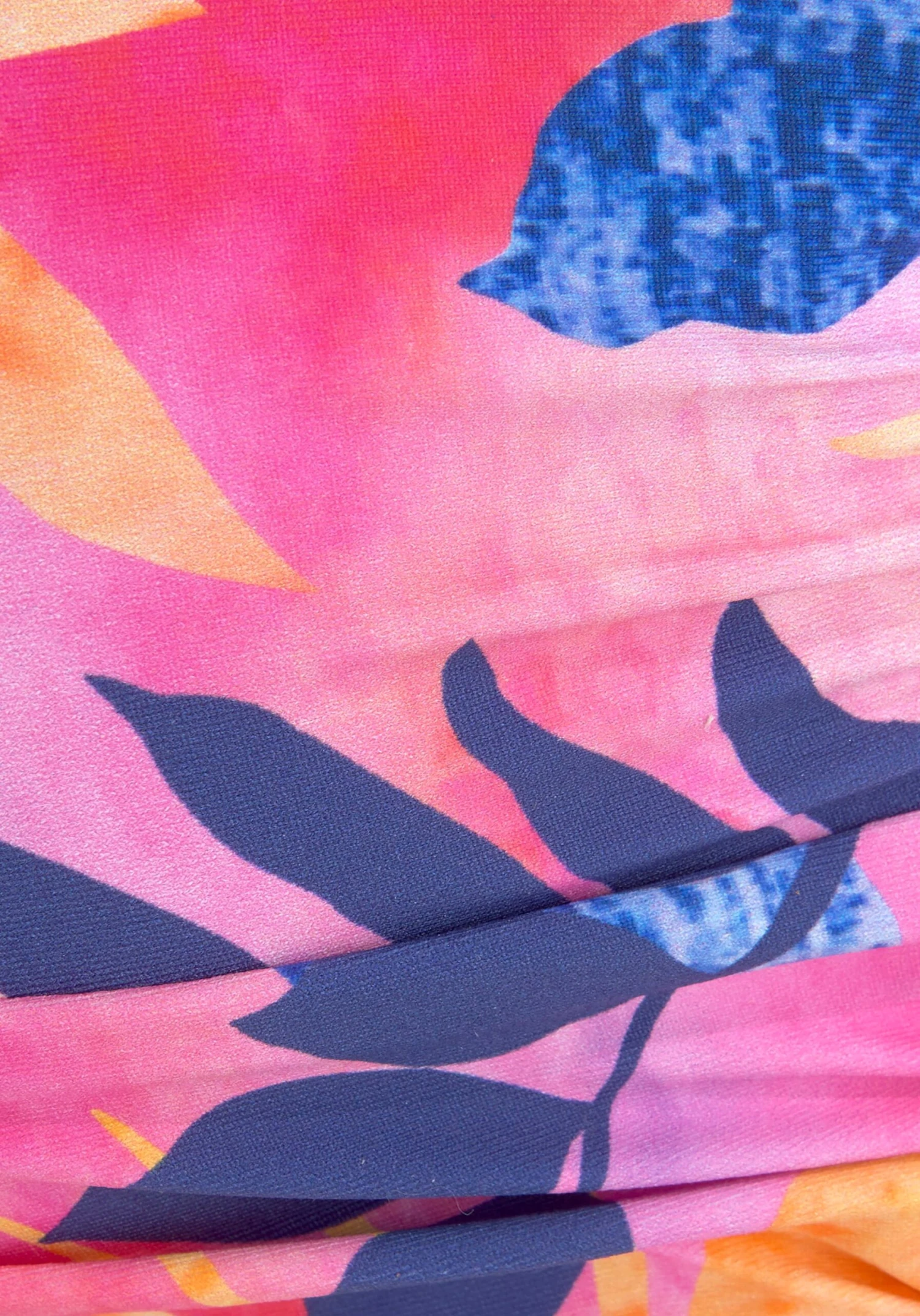 Balconette-bikinitoppe Balconette Bikinioverdel Kvinder Blandingsfarvet / Lys Pink - Billede 4