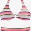 VENICE BEACH Trekants-bikinier Triangel Bikini Kvinder Lys Pink / Hvid