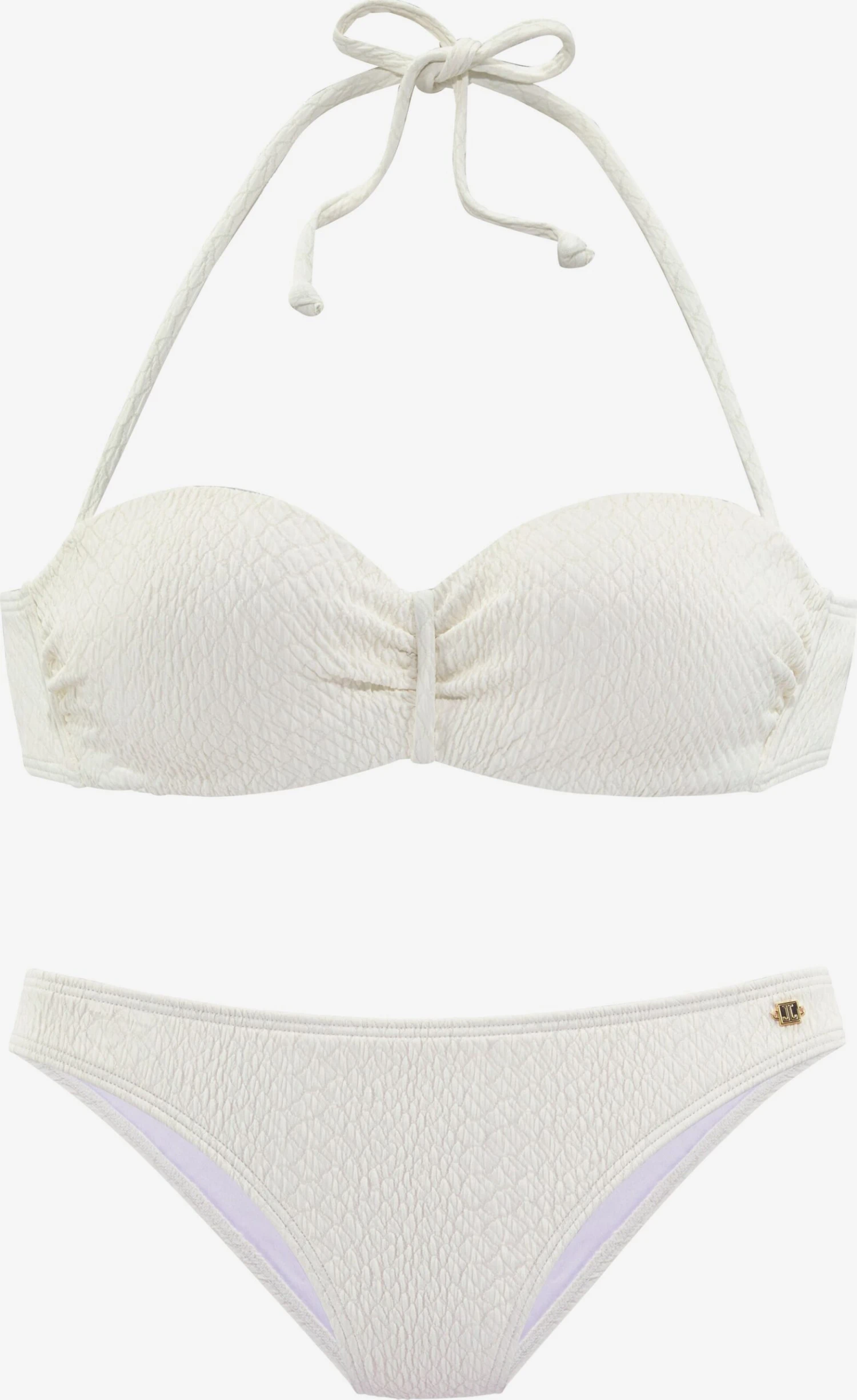 Jette Bøjle-bikinier Balconette Bikini Kvinder Hvid