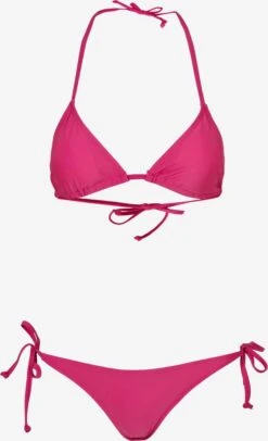 URBAN CLASSICS Trekants-bikinier Triangel Bikini Kvinder Magenta