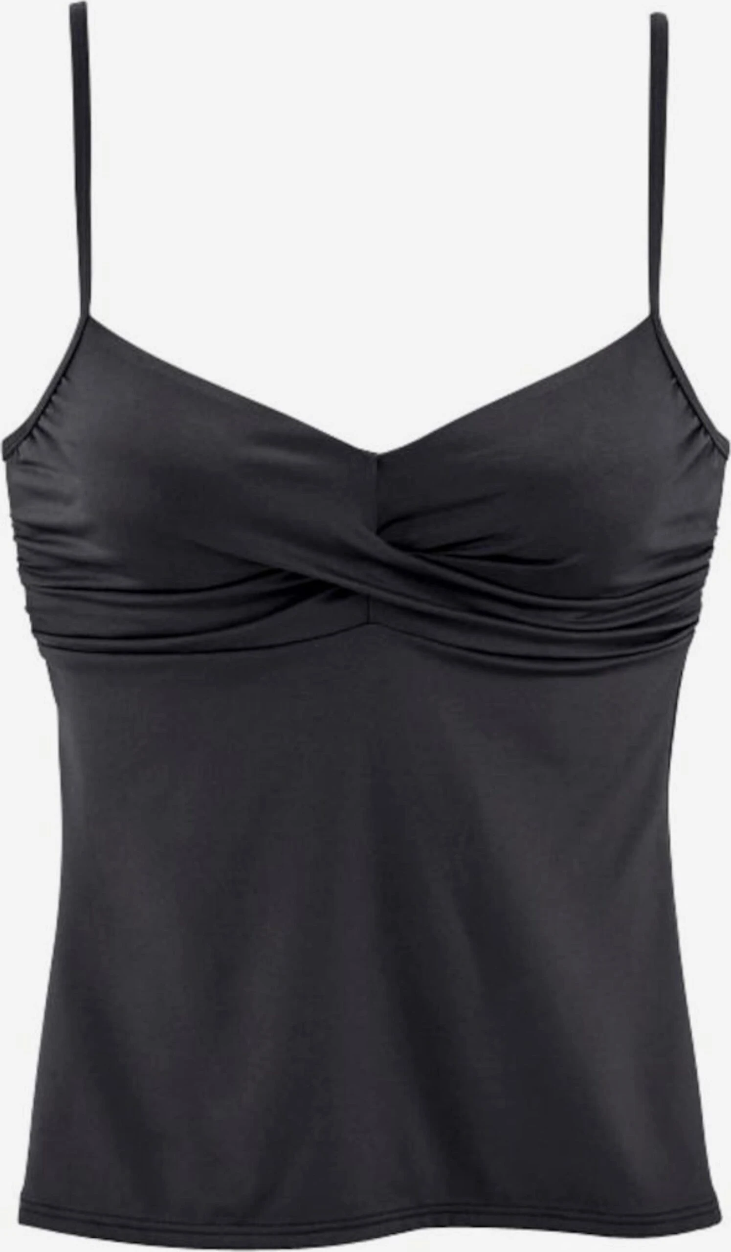 S.Oliver Tankinier Bustier Tankini-overdel Spain Kvinder Sort