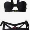 Bøjle-bikinier Bikini Joslin Kvinder Sort