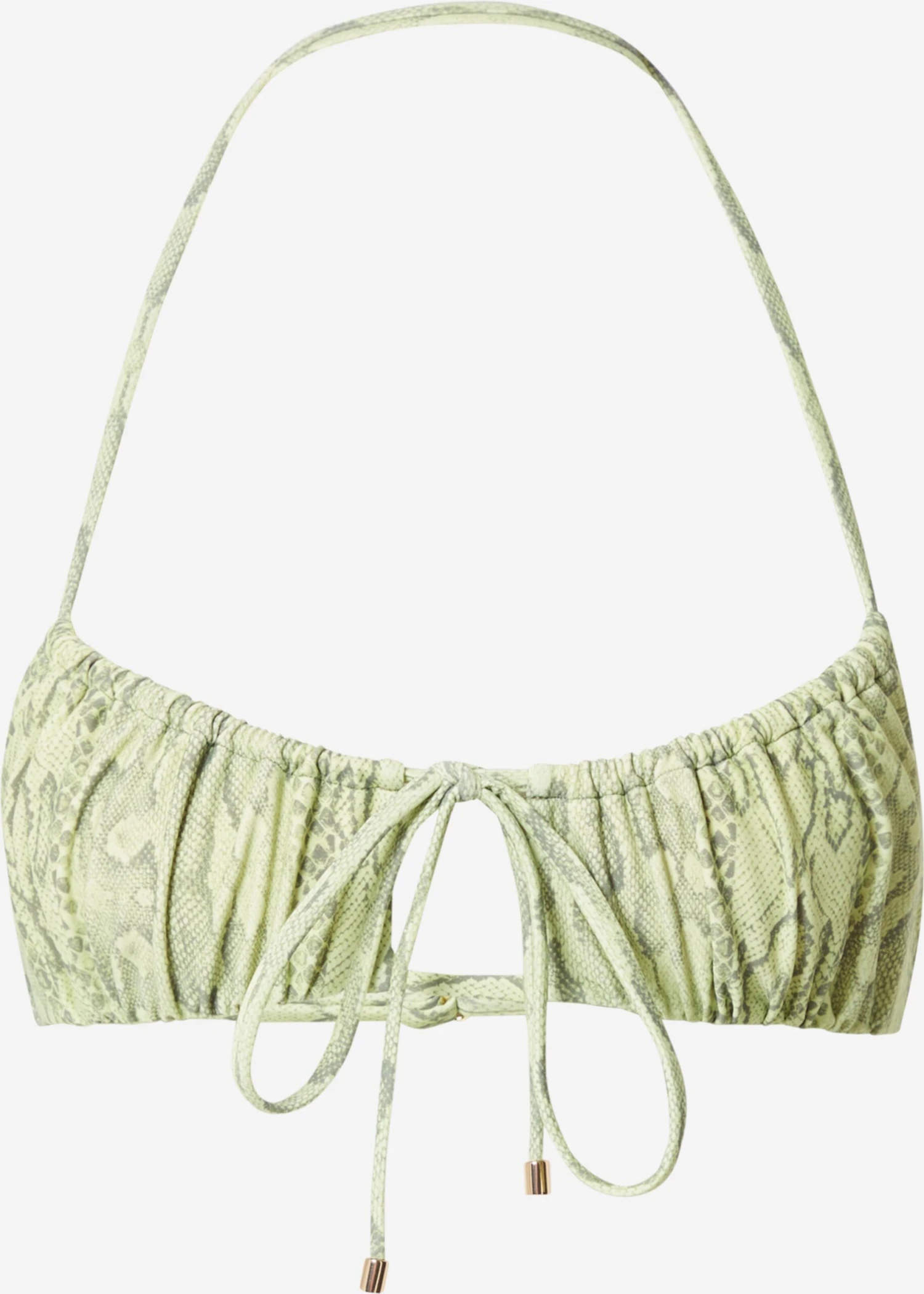 Bandeau-bikinitoppe Bandeau Bikinioverdel CHARMED Kvinder Lysegrøn / Mørkegrøn
