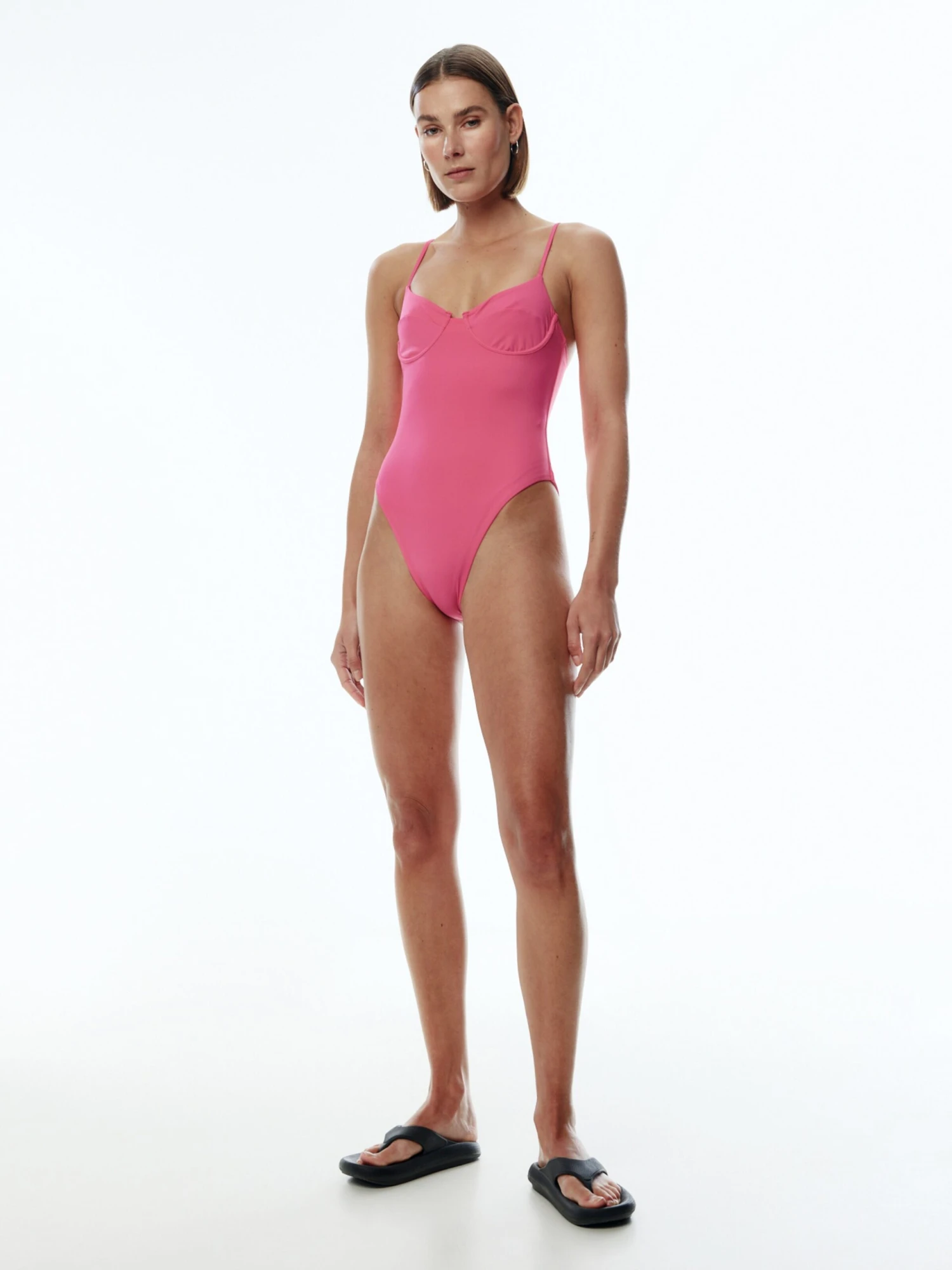 EDITED Badedragte T-shirt-BH Badedragt Ulfa Kvinder Pink - Billede 2