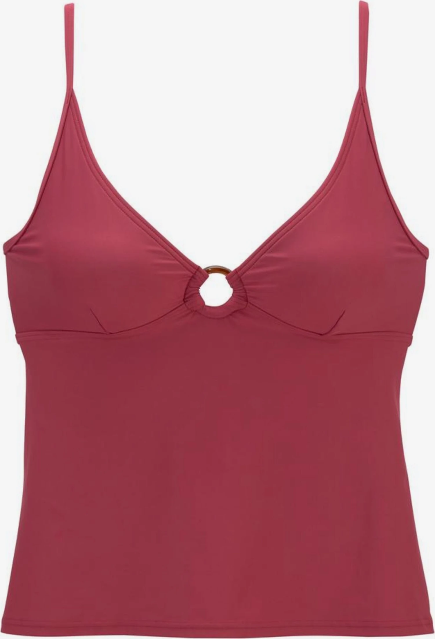 S.Oliver Tankinier Triangel Tankini-overdel Kvinder Rød