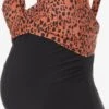 Mamalicious Badedragte Bustier Badedragt New Mynthe Kvinder Sort