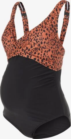 Mamalicious Badedragte Bustier Badedragt New Mynthe Kvinder Sort