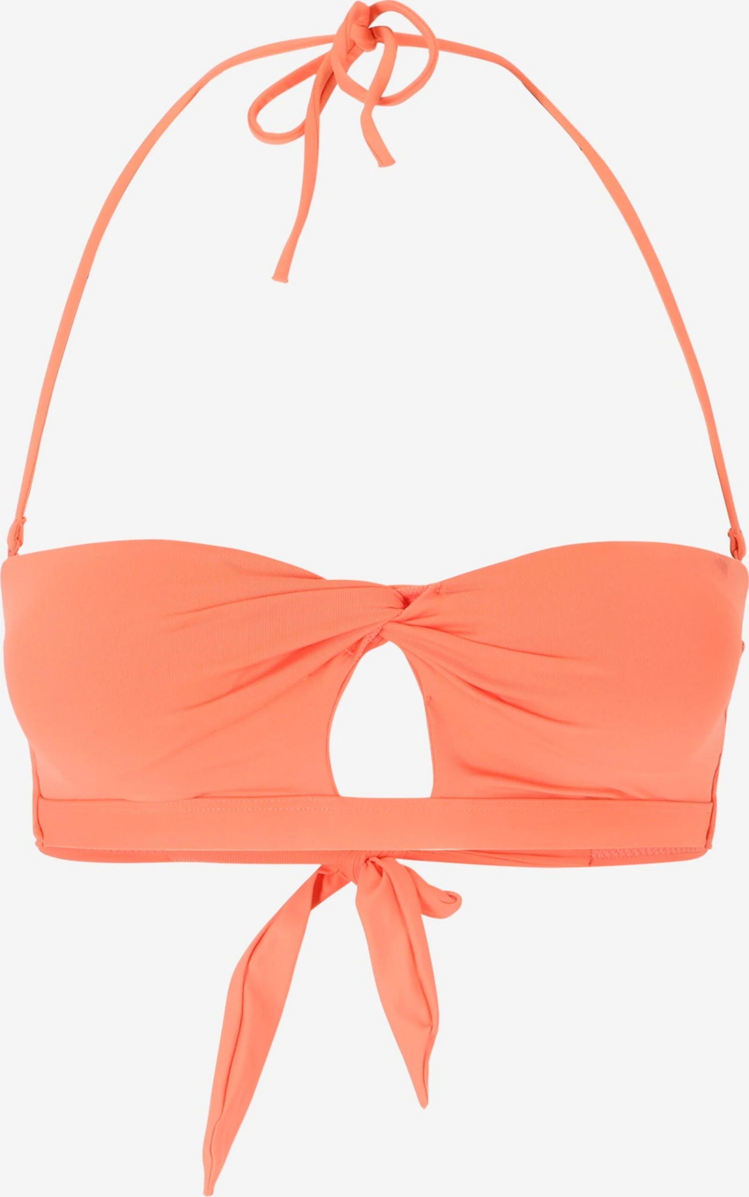 ETAM Bandeau-bikinitoppe Bandeau Bikinioverdel TWIGY Kvinder Koral