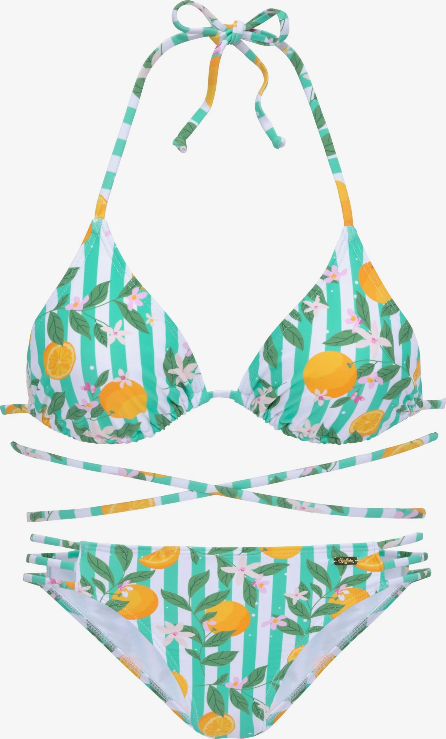 Buffalo Trekants-bikinier Triangel Bikini Kvinder Mint / Jade