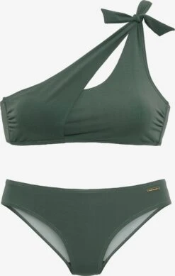 Bruno Banani Bustier-bikinier Bustier Bikini Kvinder Oliven