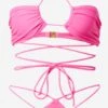 Store Skåle T-shirt-BH Bikini Kvinder Pink