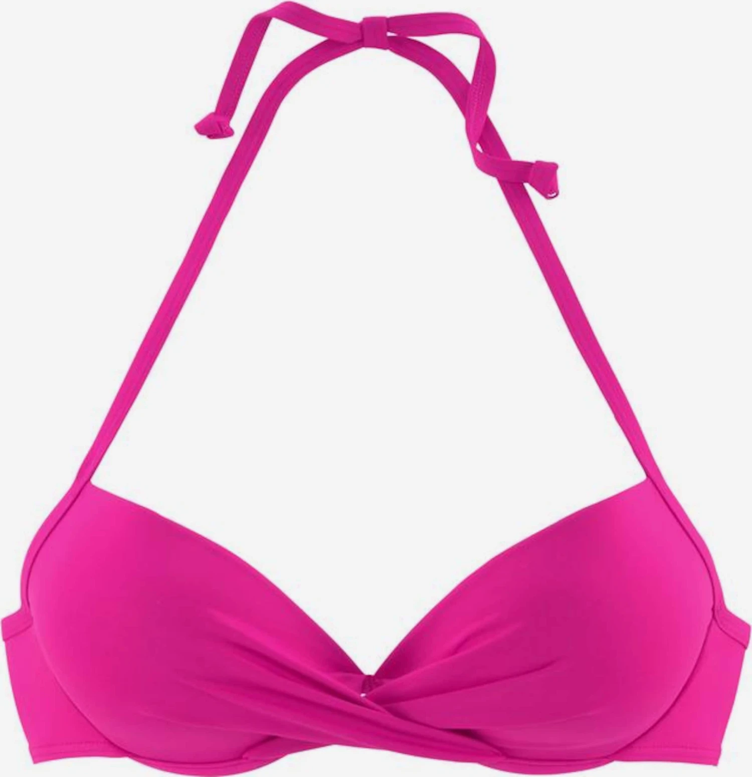 S.Oliver Push-up-bikinitoppe Push-up Bikinioverdel Spain Kvinder Pink