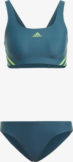 Adidas Sportswear Bustier-bikinier Bustier Sportsbikini Kvinder Blå