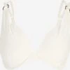 Hunkemöller Bøjle-bikinitoppe T-shirt-BH Bikinioverdel Kvinder Naturhvid