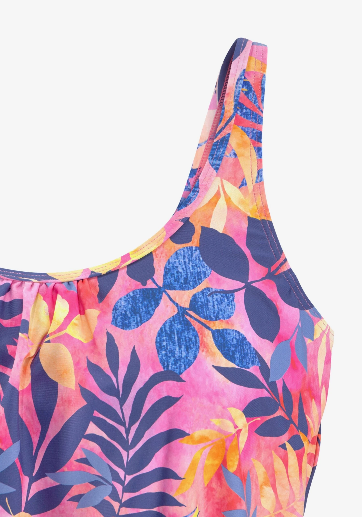 Tankinier Bustier Tankini-overdel Kvinder Blandingsfarvet / Lys Pink - Billede 2