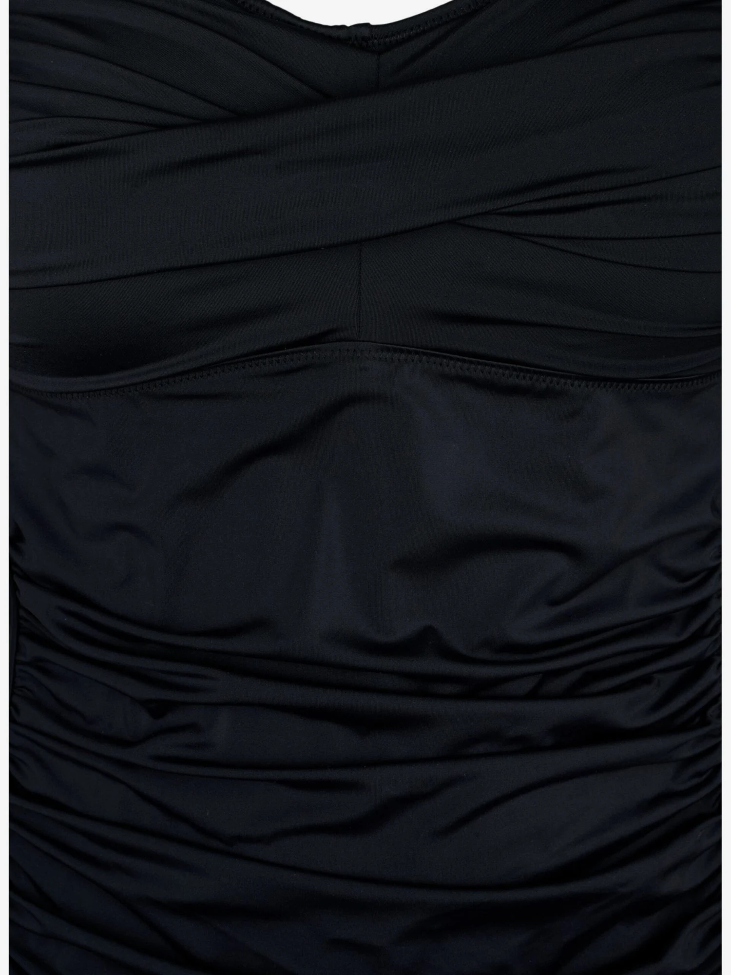 Tankinier T-shirt-BH Tankini-overdel SBASIC Kvinder Sort - Billede 4