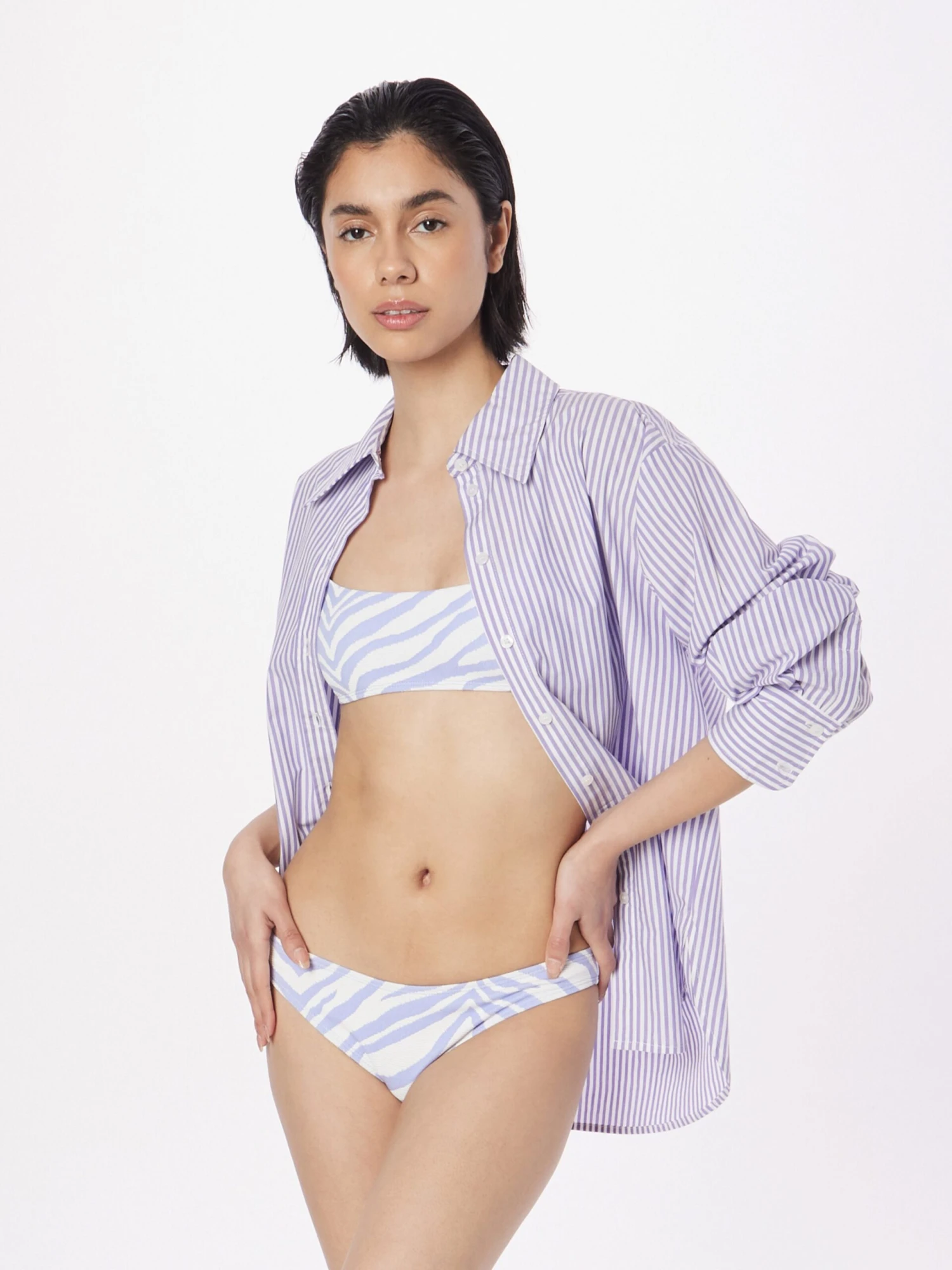 Becksöndergaard Bustier-bikinitoppe Bustier Bikinioverdel Zecora Ezra Kvinder Lyseblå - Billede 4