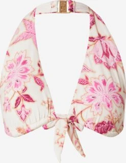 Seafolly Trekants-bikinitoppe Triangel Bikinioverdel Kvinder Lyserød / Mørk Pink
