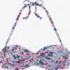 S.Oliver Bandeau-bikinitoppe Bandeau Bikinioverdel Kvinder Blandingsfarvet