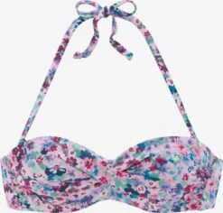 S.Oliver Bandeau-bikinitoppe Bandeau Bikinioverdel Kvinder Blandingsfarvet