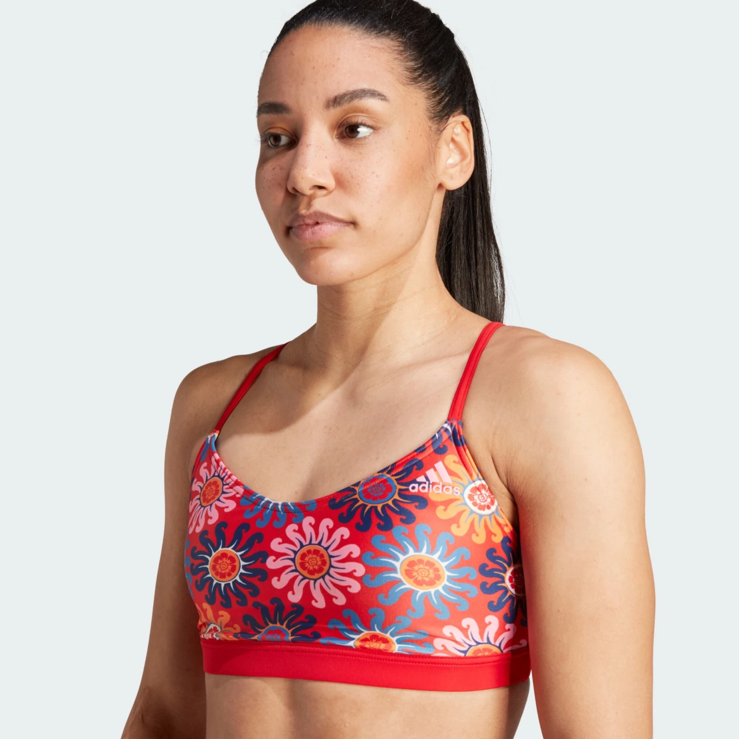 Adidas Sportswear Store Skåle Bustier Sportsbikini Kvinder Rød - Billede 6