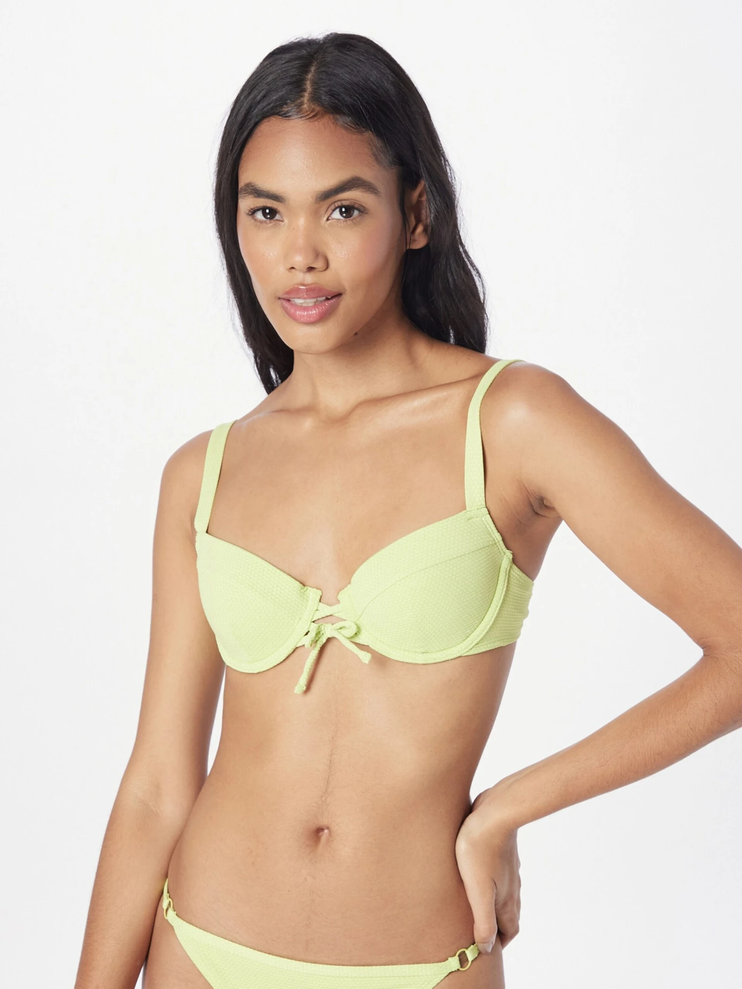 Hunkemöller Bøjle-bikinitoppe Push-up Bikinioverdel Fiji Kvinder Lysegrøn - Billede 2