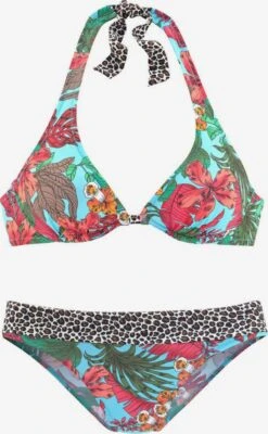 Bruno Banani Bøjle-bikinier Triangel Bikini Kvinder Blandingsfarvet