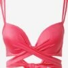 Hunkemöller Bøjle-bikinitoppe T-shirt-BH Bikinioverdel Grenada Kvinder Pink