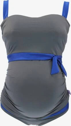 Tankinier Bandeau Tankini Alena Kvinder Mørkegrå