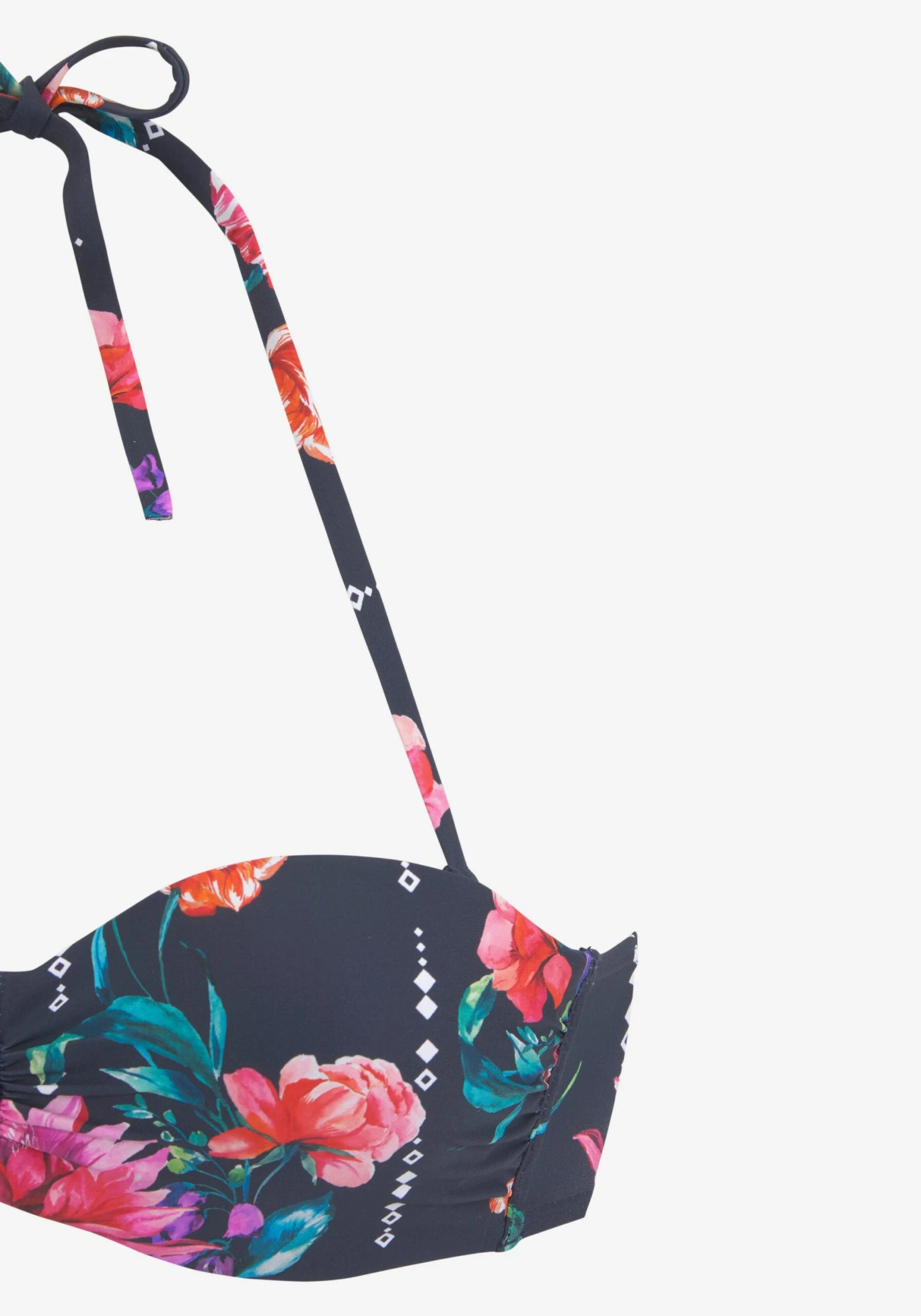 Sunseeker Balconette-bikinitoppe Balconette Bikinioverdel Kvinder Navy - Billede 4