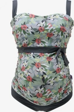 Badedragte Badedragt ALENA Kvinder Mørkegrå