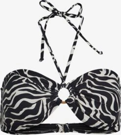 Object Bandeau-bikinitoppe Bandeau Bikinioverdel MASE Kvinder Sort