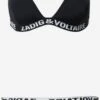 Zadig & Voltaire Store Skåle T-shirt-BH Bikini Kvinder Sort