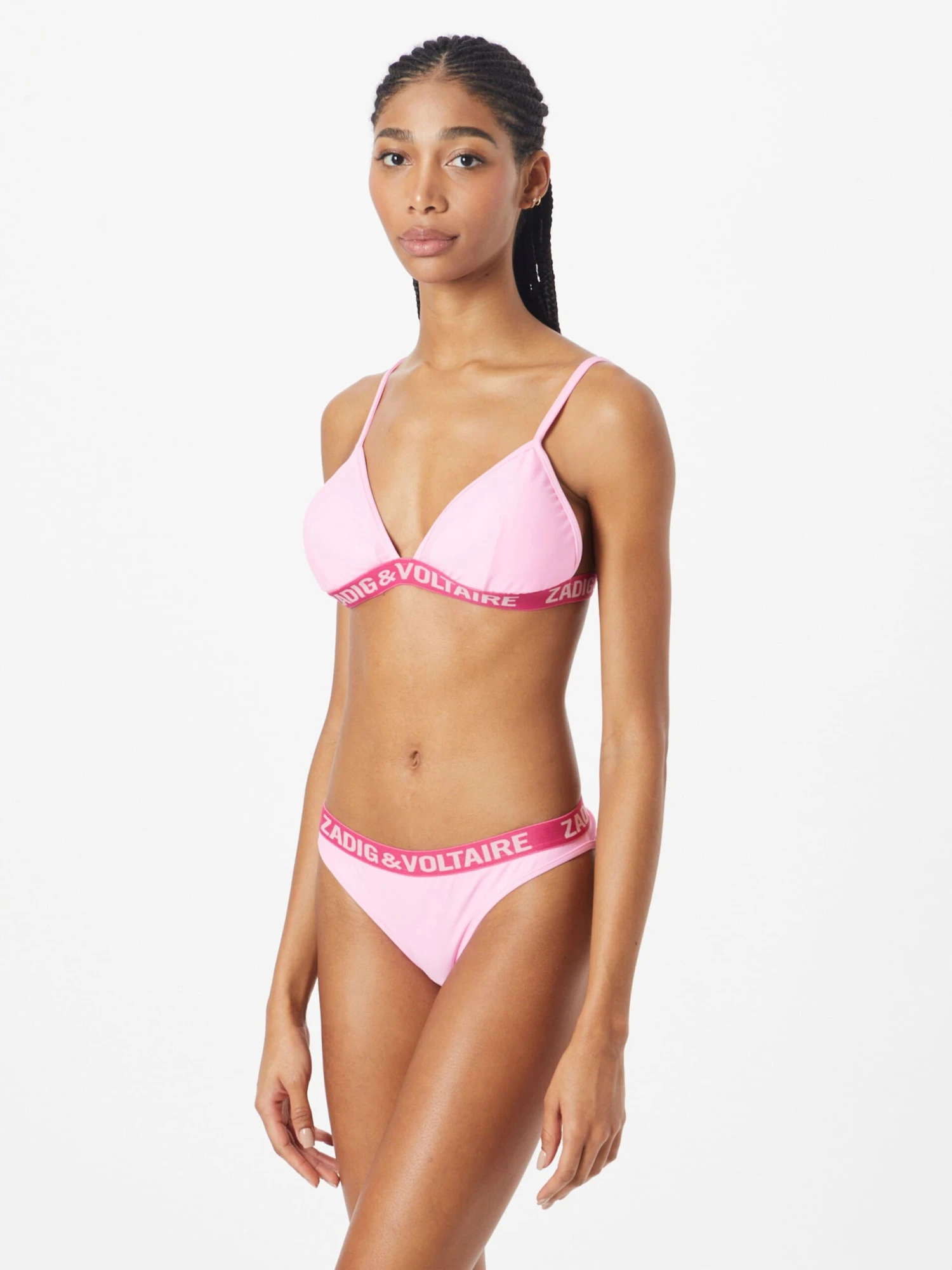 Zadig & Voltaire Trekants-bikinier Triangel Bikini Kvinder Pink / Lyserød - Billede 2