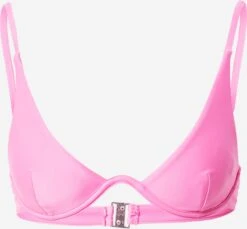 NLY By Nelly Bøjle-bikinitoppe Minimizer Bikinioverdel Flatter Me Kvinder Lys Pink