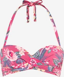 S.Oliver Balconette-bikinitoppe Balconette Bikinioverdel Kvinder Rustrød