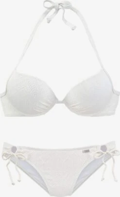 Buffalo Bøjle-bikinier Push-up Bikini Kvinder Creme