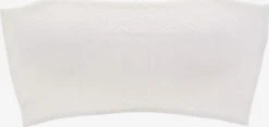 Buffalo Bandeau-bikinitoppe Bandeau Bikinioverdel Kvinder Hvid
