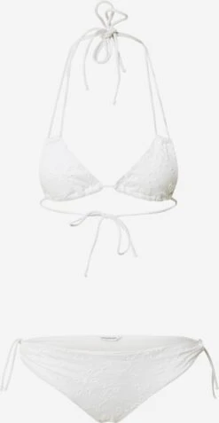 Zadig & Voltaire Trekants-bikinier Regular Bikini Kvinder Offwhite