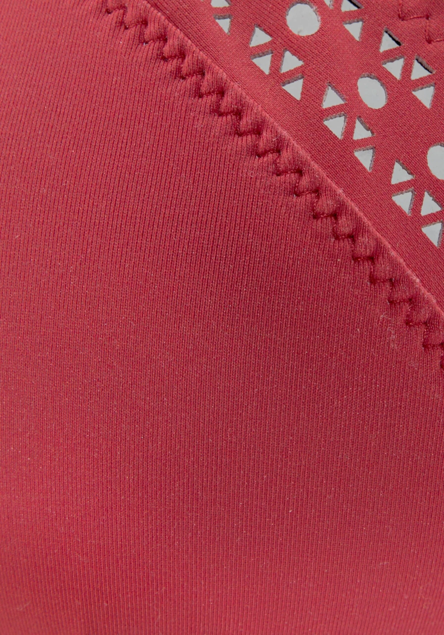 S.Oliver Bøjle-bikinitoppe Push-up Bikinioverdel Kvinder Vinrød - Billede 4