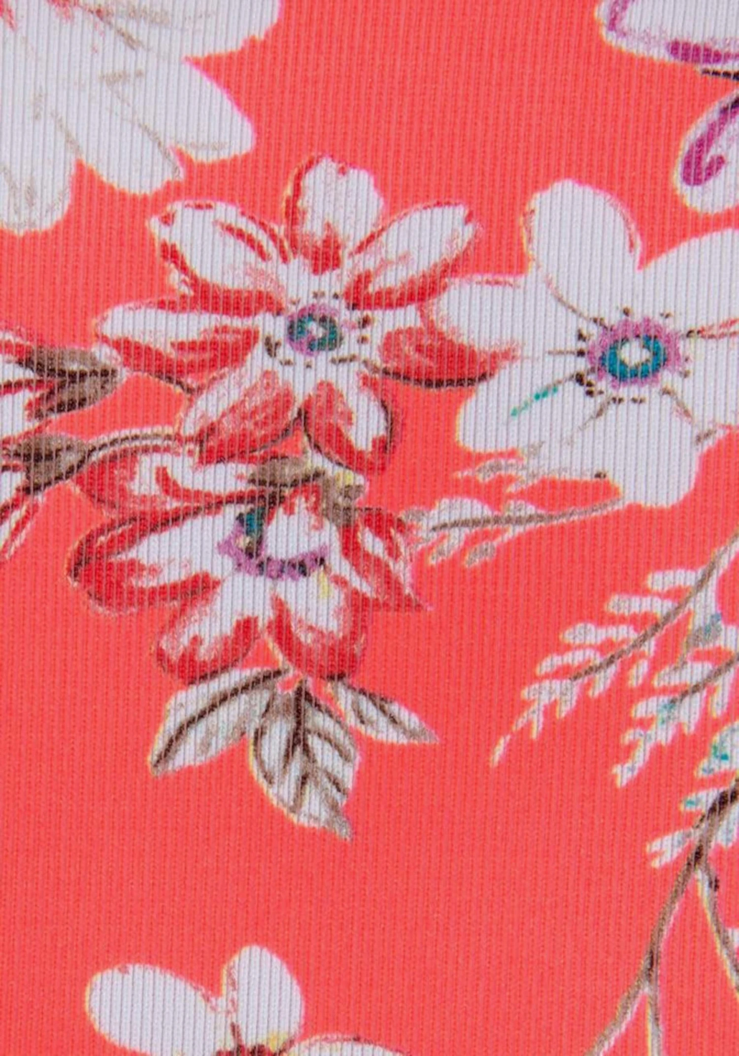 Sunseeker Trekants-bikinitoppe Triangel Bikinioverdel Ditsy Kvinder Orange - Billede 3