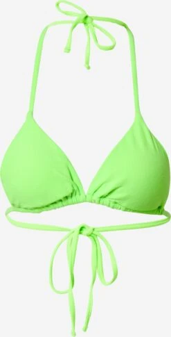 NLY By Nelly Trekants-bikinitoppe Triangel Bikinioverdel Kvinder Lime