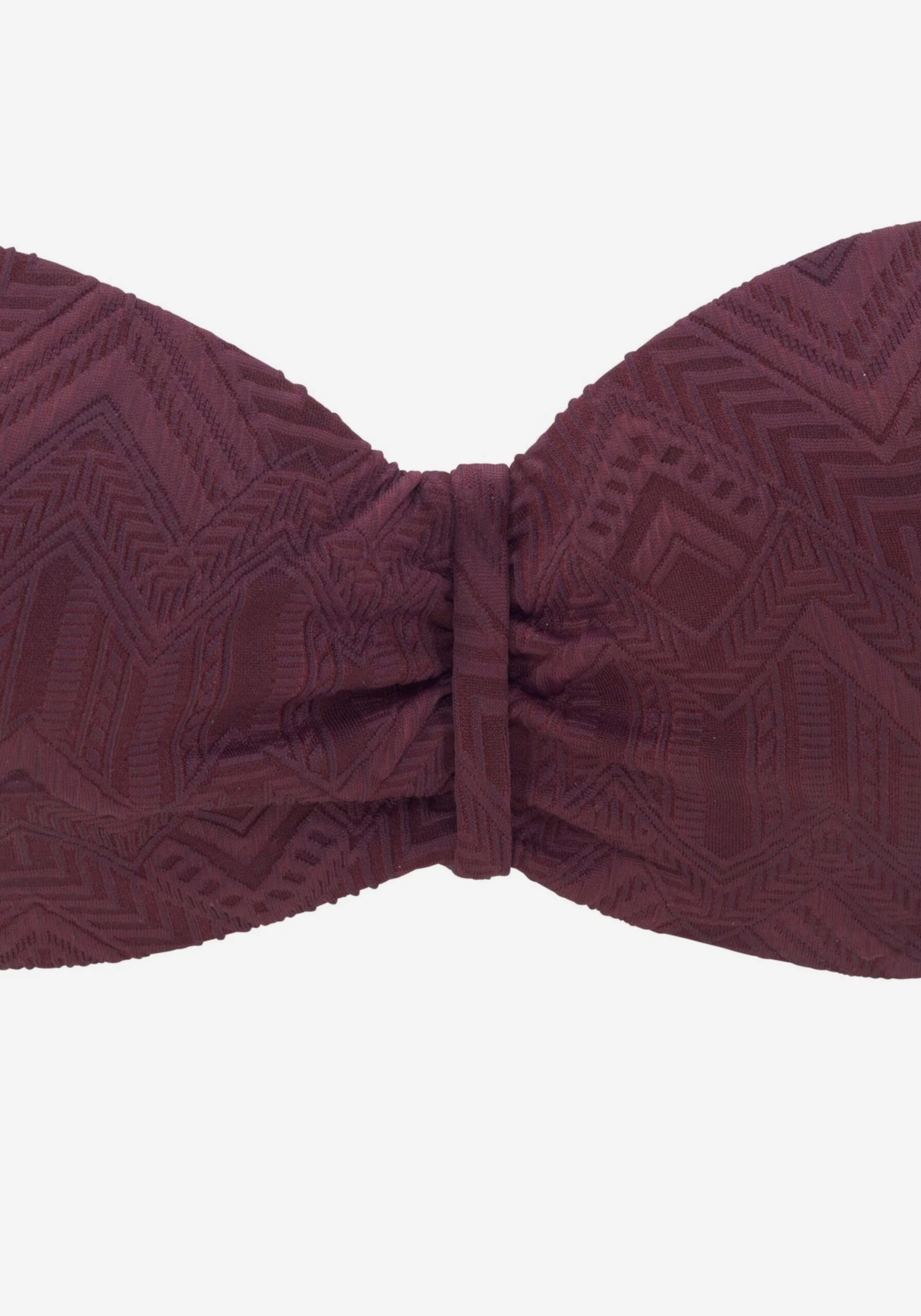 Buffalo Bøjle-bikinier Bandeau Bikini Kvinder Bordeaux - Billede 3