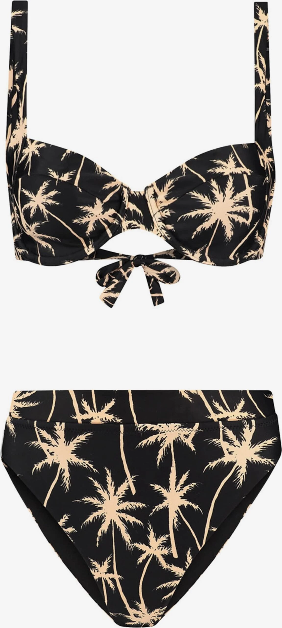 Shiwi Bøjle-bikinier T-shirt-BH Bikini DAISY Kvinder Sort