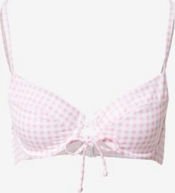 Hunkemöller Bøjle-bikinitoppe T-shirt-BH Bikinioverdel Kvinder Lys Pink